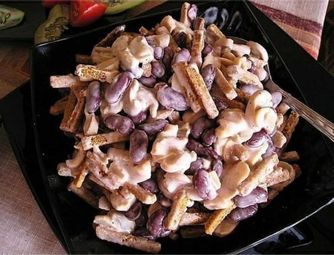 Салат с фасолью и курицей – 8 рецептов