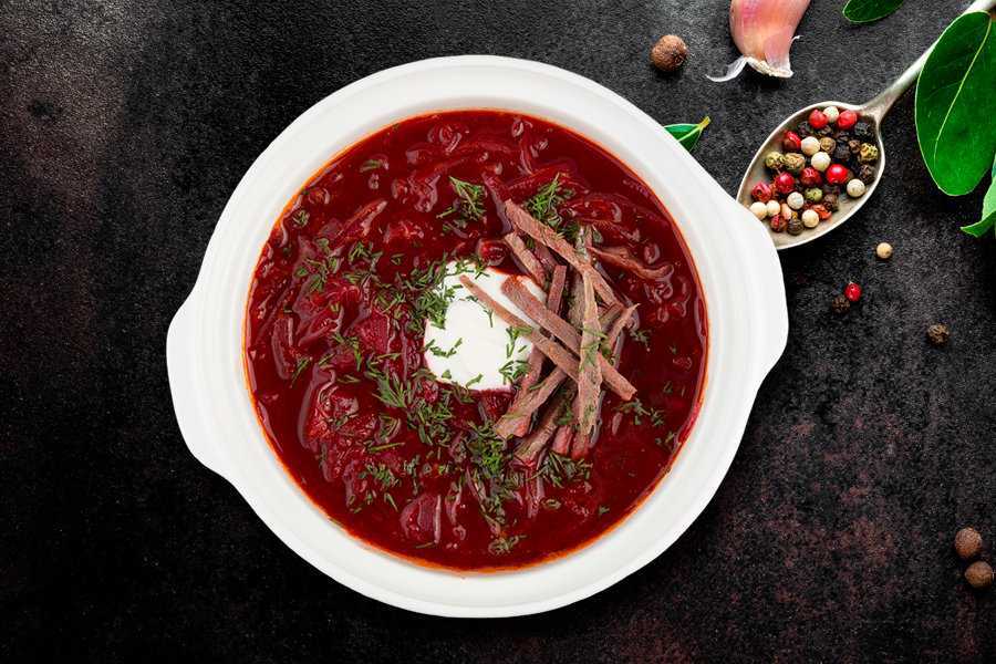 Секреты приготовления вкусного красного борща с уксусом и сахаром