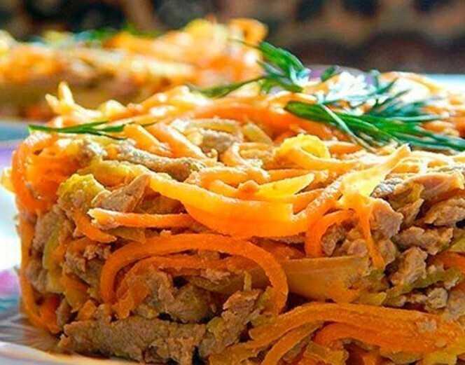 Салаты с говяжьей печенью: рецепты на скорую руку, кулинарные секреты
