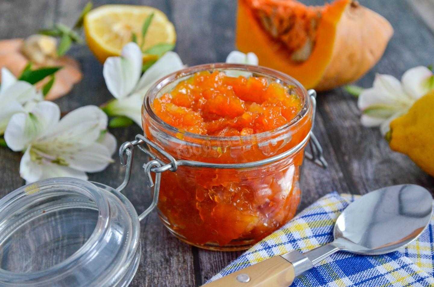 Джем из тыквы: 3 пошаговых рецепта с фото