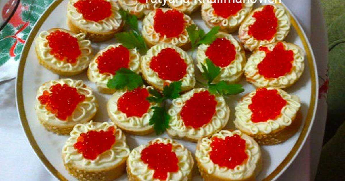 Бутерброды на праздничный стол