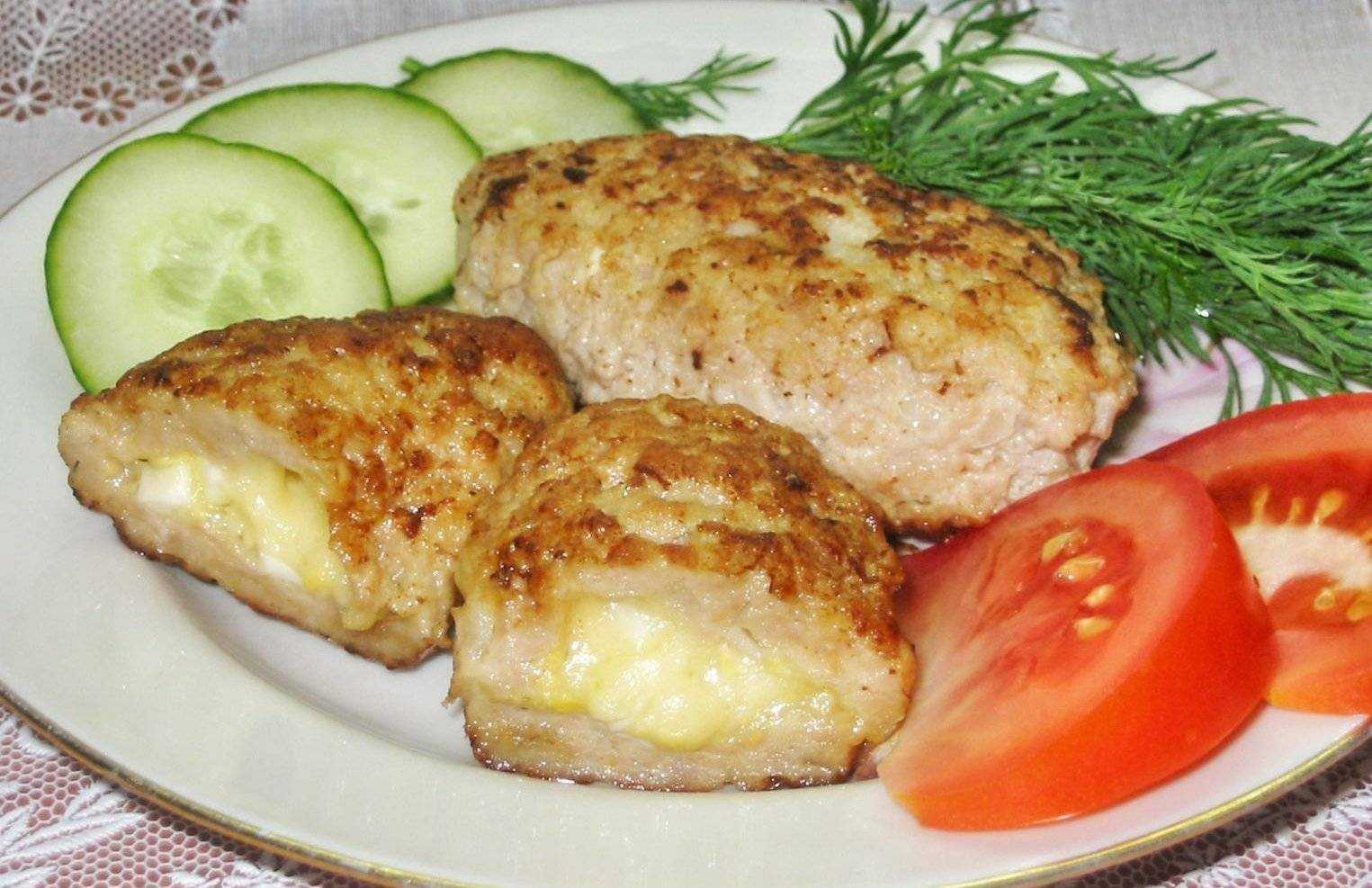 Мясные зразы с грибами - пошаговый рецепт на сковороде