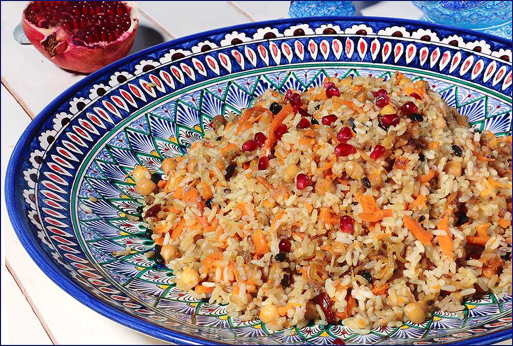 Плов по-узбекски с курицей в казане с рассыпчатым рисом — 2 вкусных рецепта с фото и видео