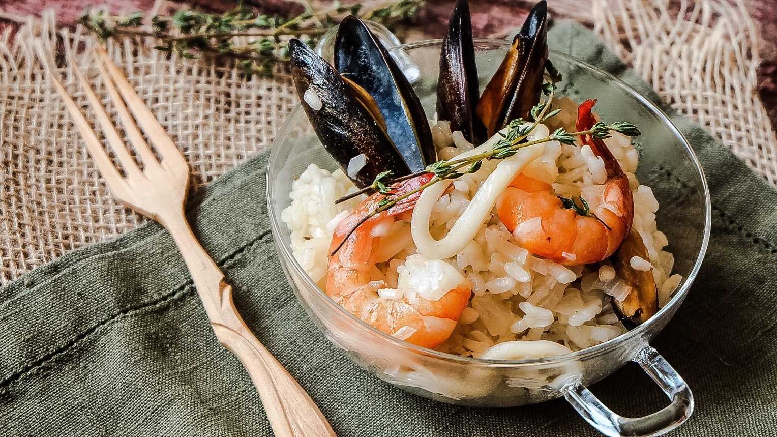 Ризотто с морепродуктами: быстрые и простые пошаговые рецепты от марины выходцевой