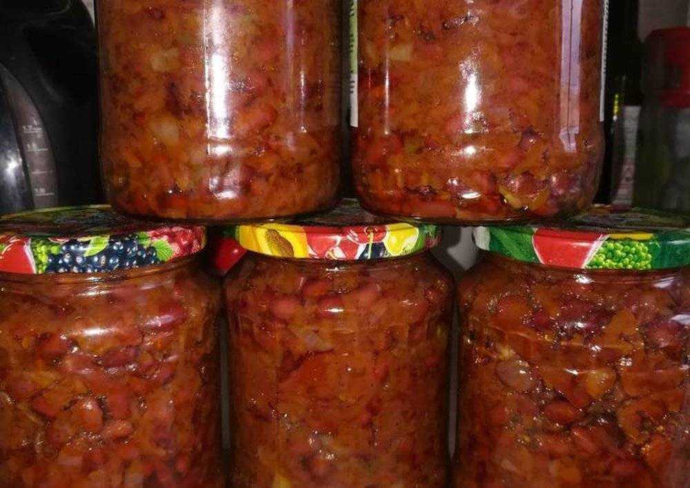 Баклажаны с фасолью на зиму: 5 очень вкусных рецептов салата