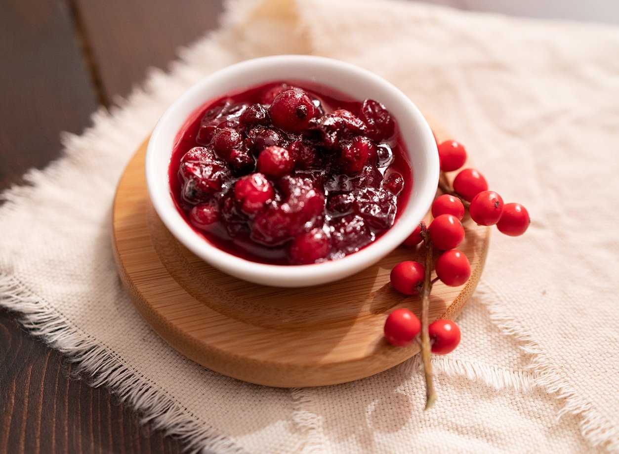 Клюквенный соус к мясу и утке пошаговый рецепт