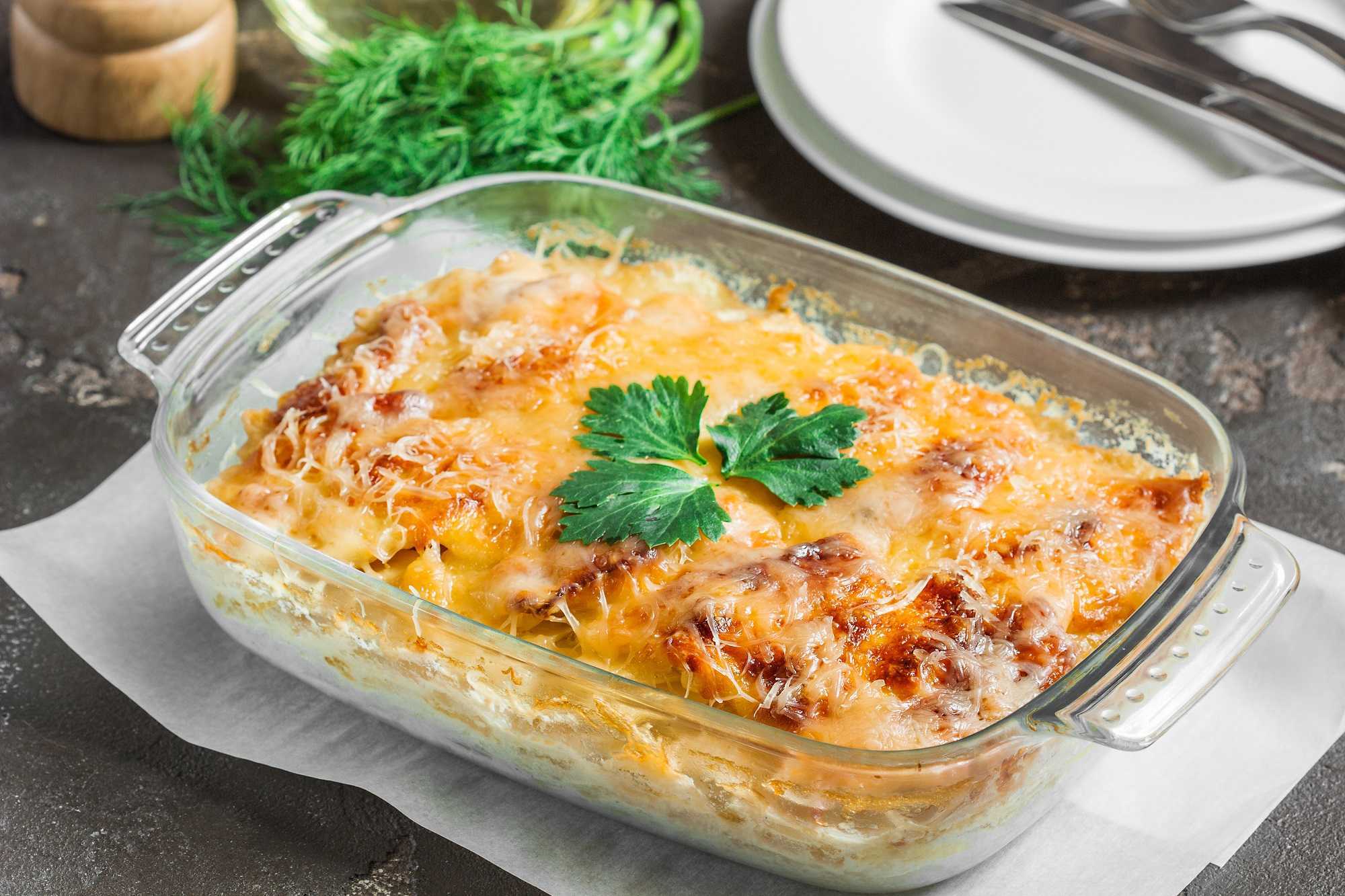 Самая вкусная треска запеченная в духовке с овощами