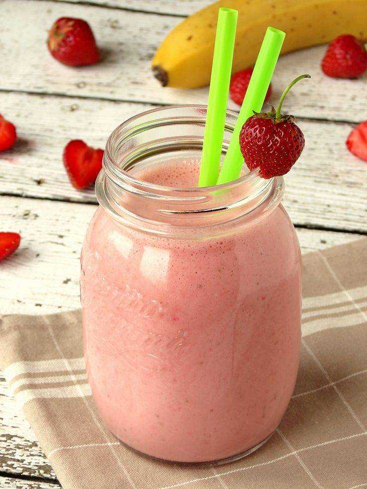 Смузи из клубники и банана: рецепты, как приготовить