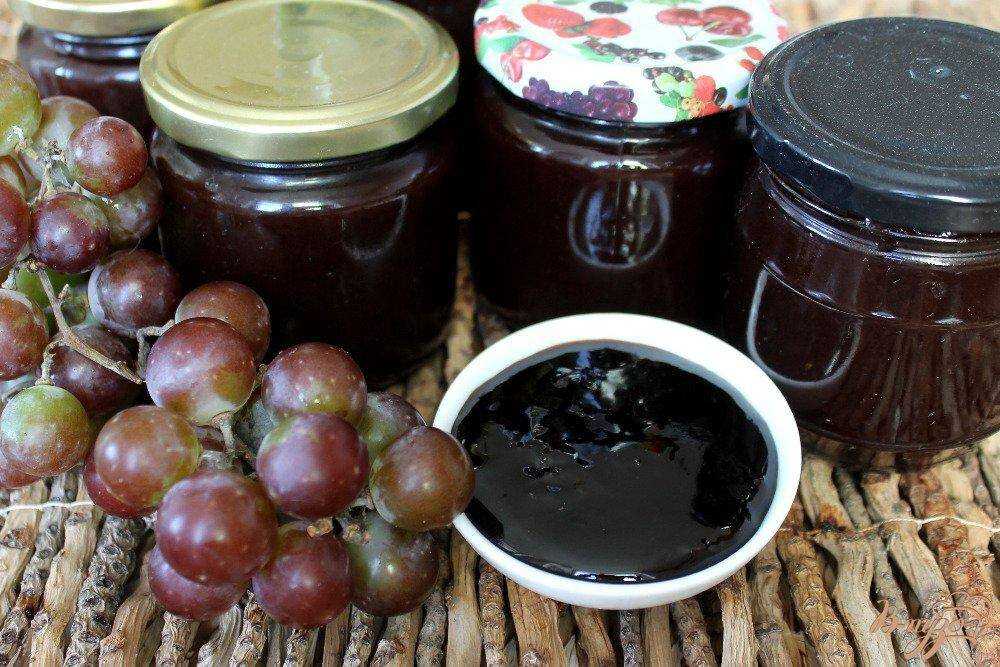 Виноградное варенье — 10 самых простых и вкусных рецептов приготовления