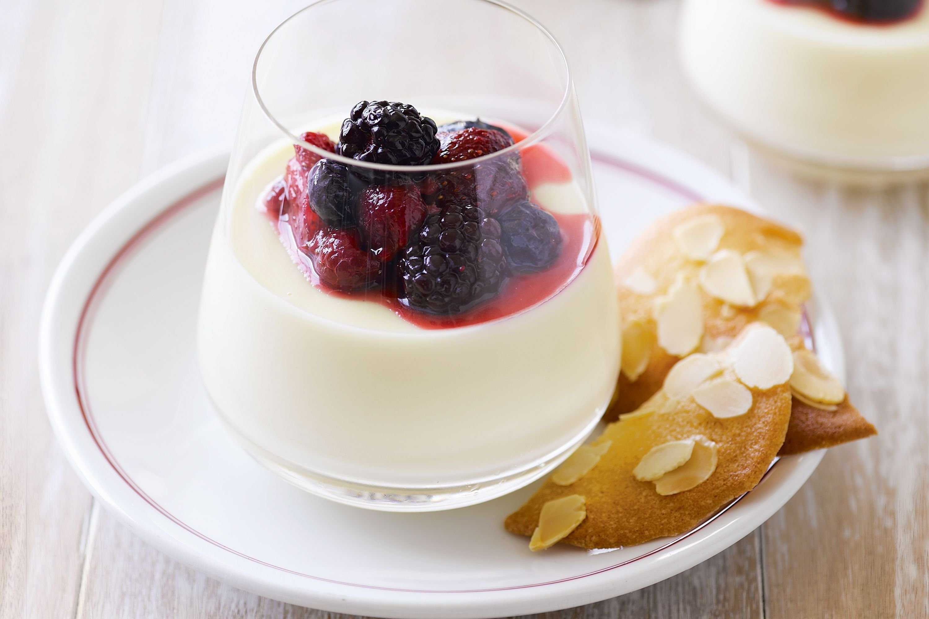 Итальянская panna Cotta