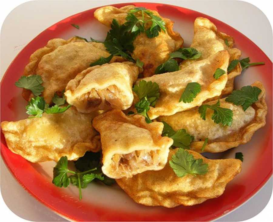 Вареники-колдуны с мясом и капустой | cookingtime.ru