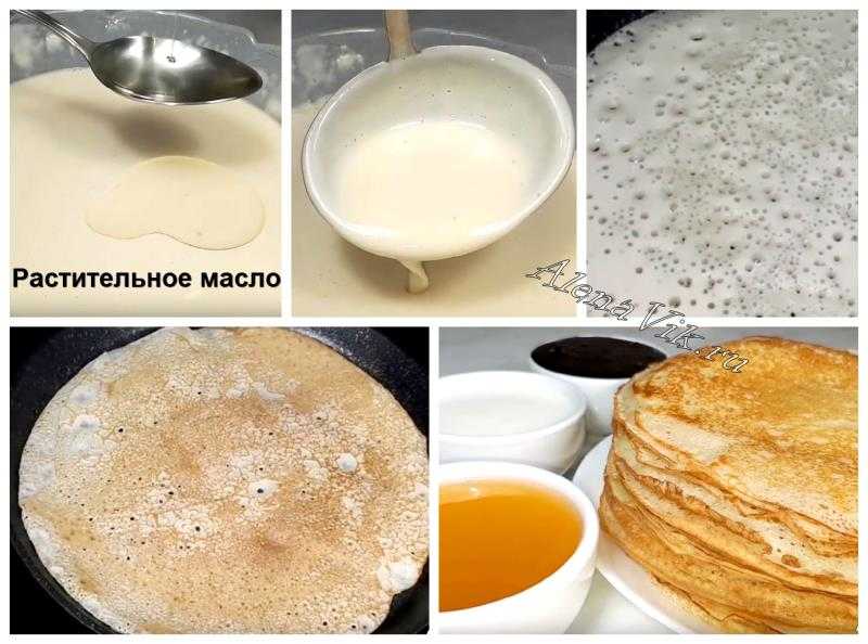 Блины на воде: 9 рецептов вкусных блинчиков с яйцами и без них