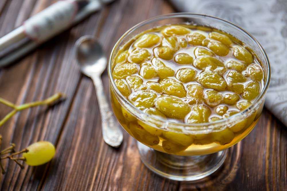 Варенье из винограда: пошаговые рецепты с картинками и фото