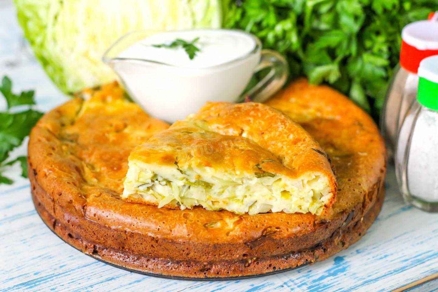 Заливной пирог с капустой - быстро и просто. топ 5 самых быстрых и вкусных рецептов