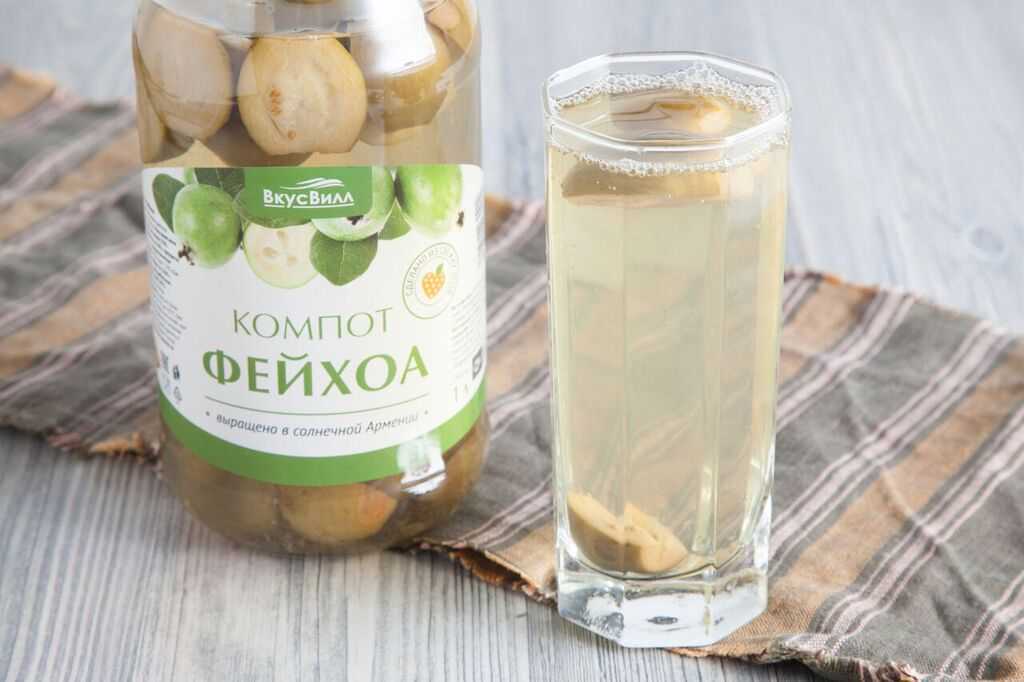 Компот из фейхоа — 4 легких рецепта