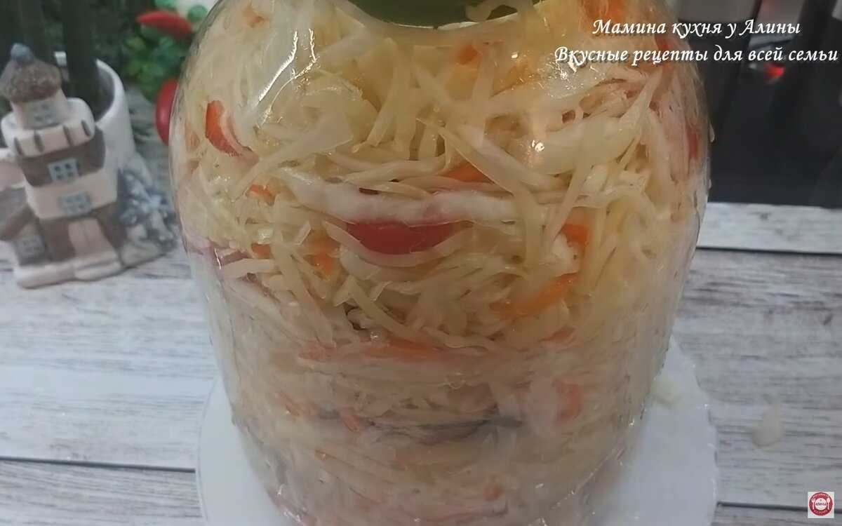Маринованная капуста со свеклой на зиму — очень вкусная и хрустящая