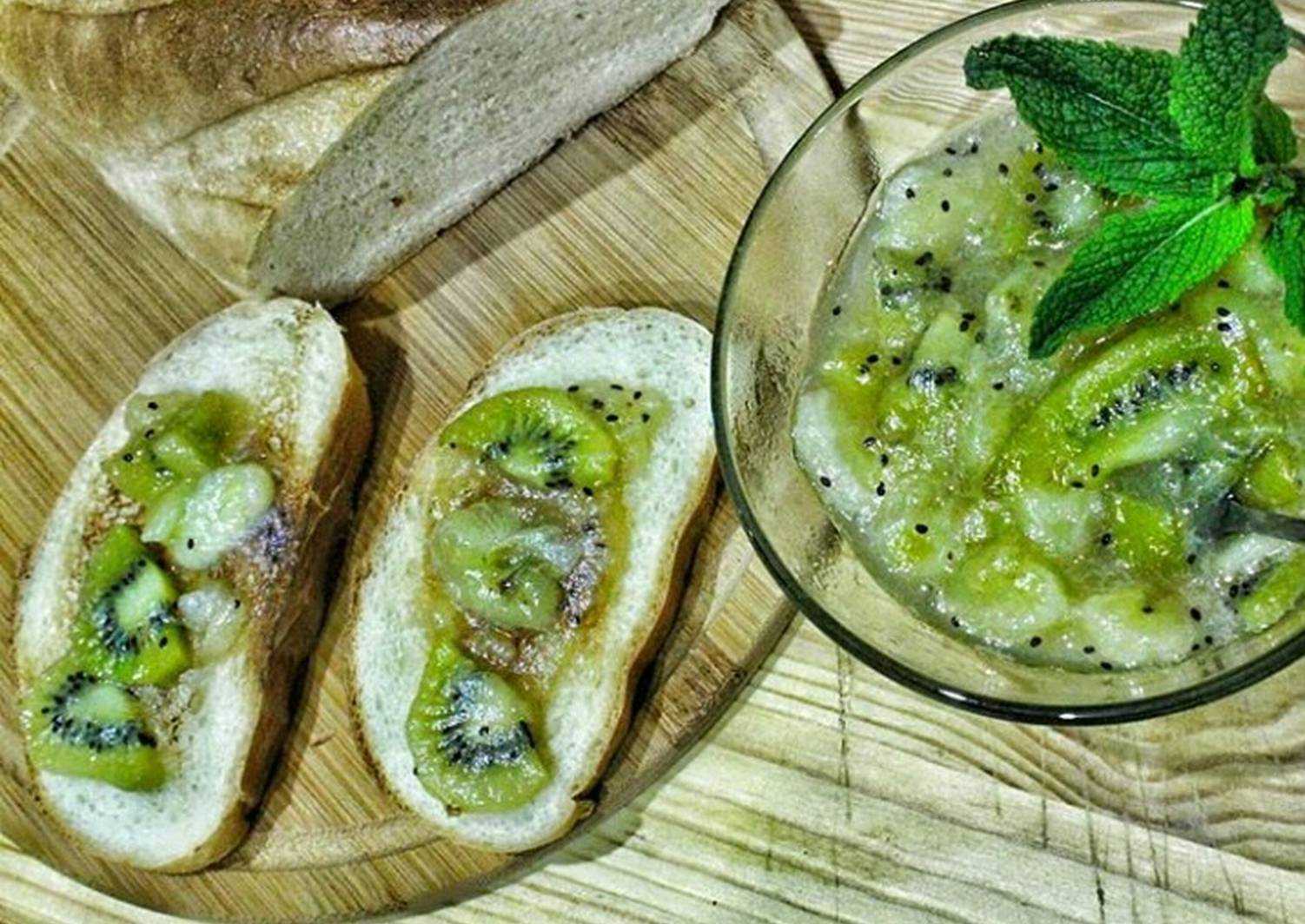 Варенье из киви - очень вкусное и необычайно красивое