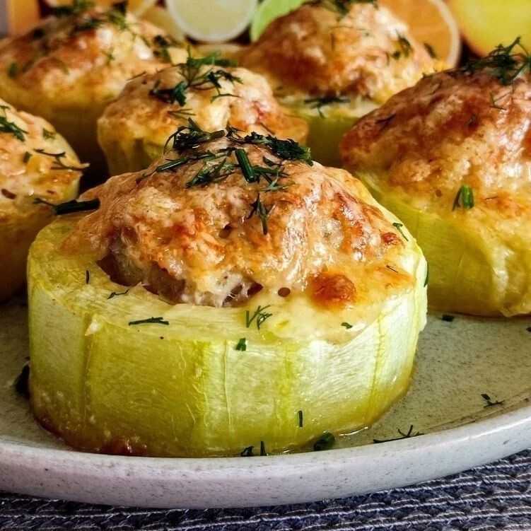Кабачки с фаршем в духовке быстро и вкусно - пошаговые рецепты блюд из кабачков