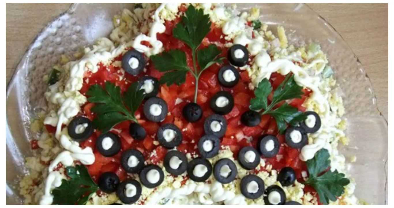 Салат русская красавица