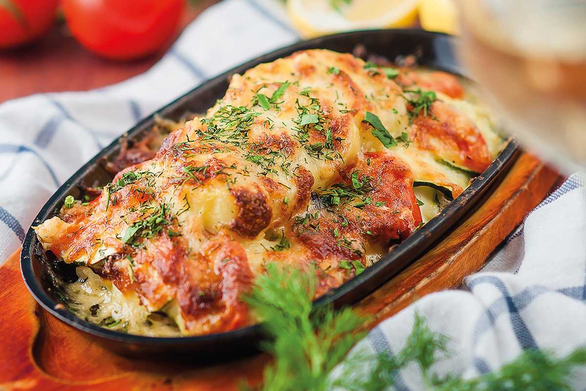 Рыба по-французски в духовке с картошкой