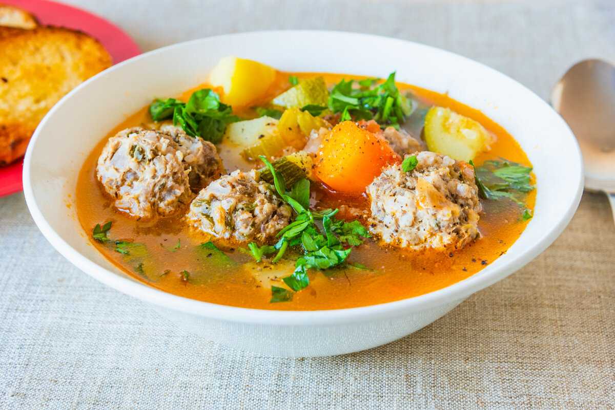 Суп с фрикадельками из куриного фарша — 7 рецептов самого вкусного супа