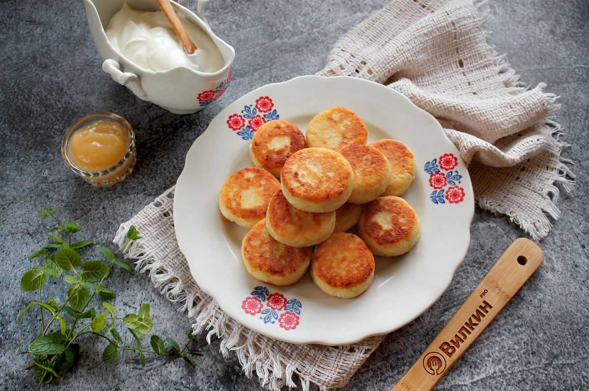 Сырники из творога с манкой пошаговый рецепт