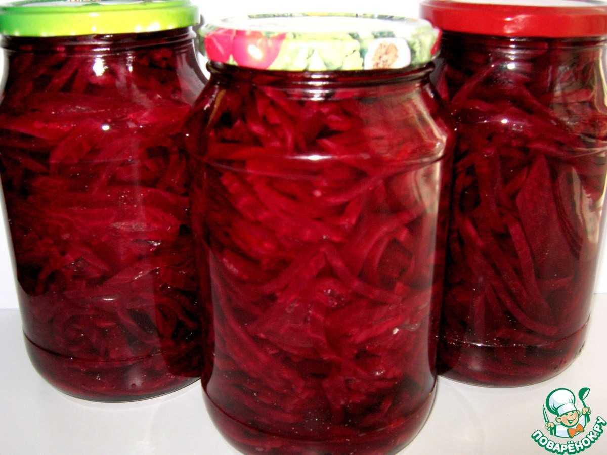 Маринованная свекла на зиму по рецептам быстрого приготовления - очень вкусно