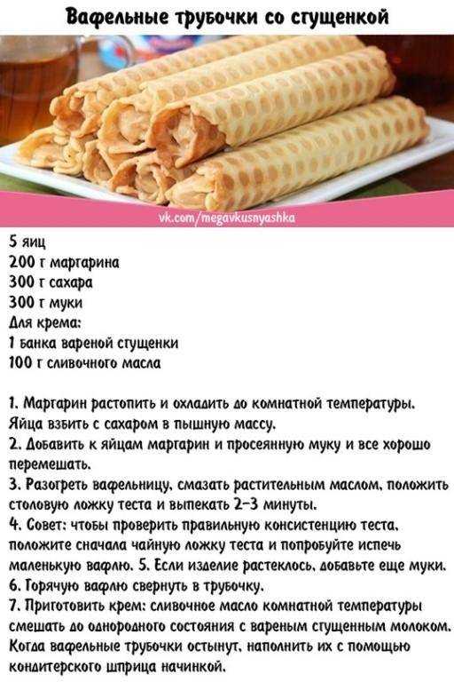 Рецепт венских вафель в вафельнице | меню недели
