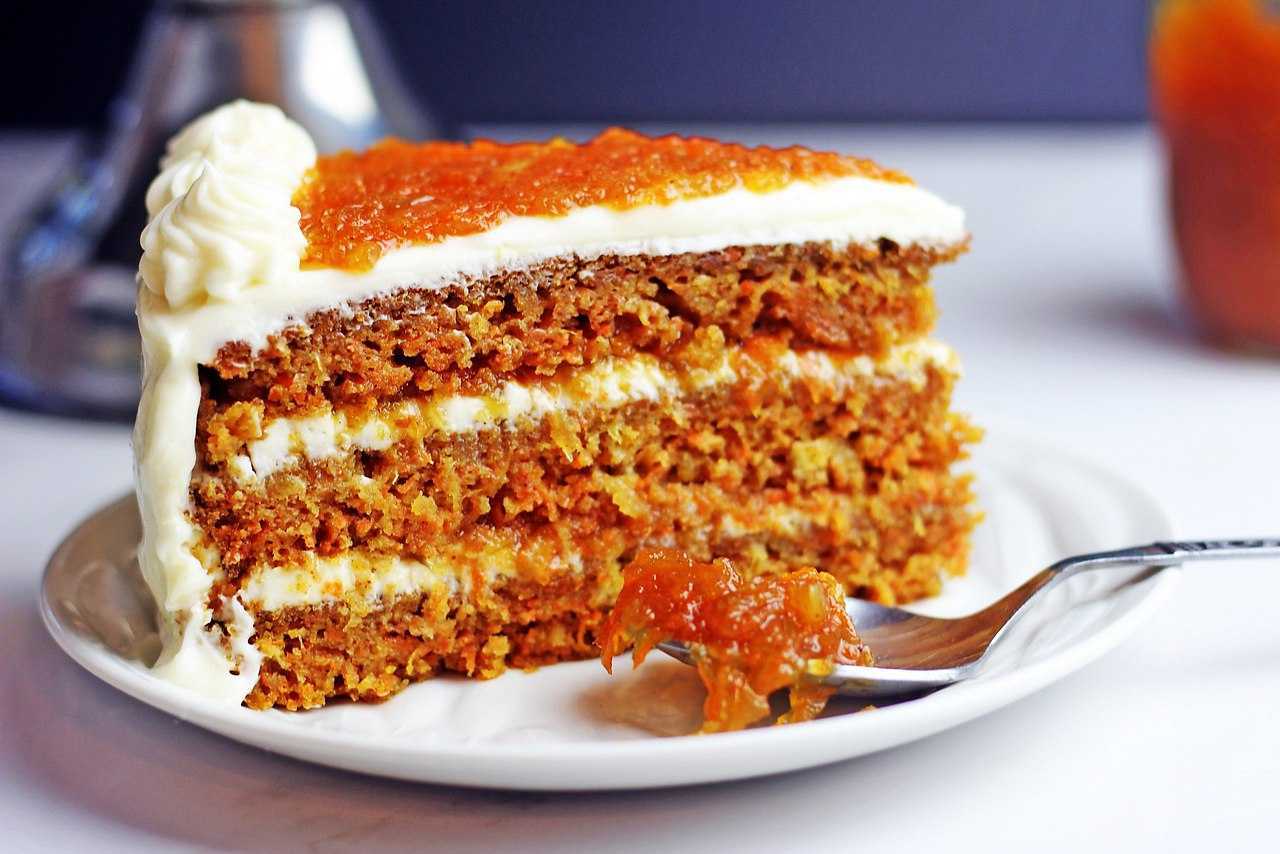 Морковный кекс