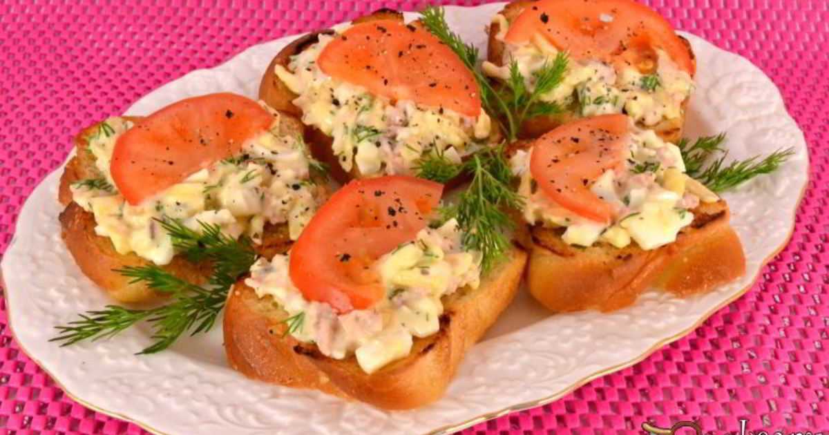 Бутерброды с печенью трески рецепт с фото очень вкусный 🍎