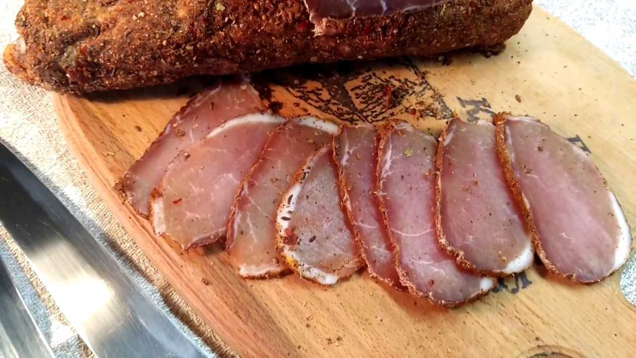 Филейная колбаса домашняя полендвица