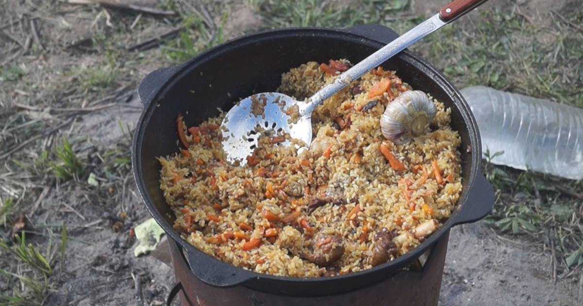 Узбекский плов из баранины в казане — правильный пошаговый рецепт приготовления плова