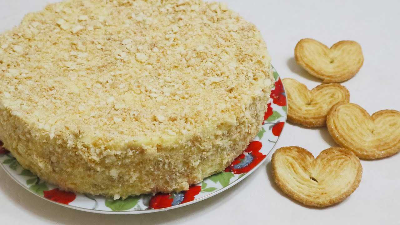 Быстрый торт из печенья "ушки" без выпечки: пошаговый рецепт с фото. «ленивый наполеон