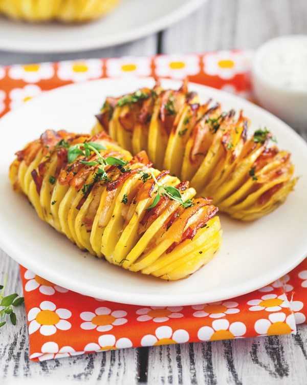 Картошка-гармошка: быстро и вкусно