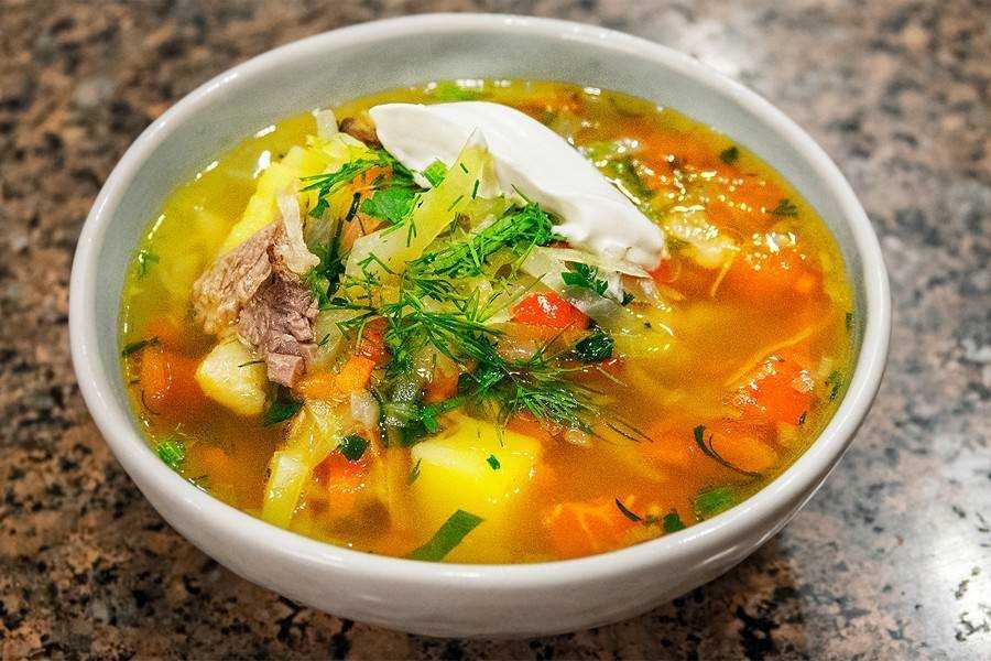 Как и сколько варить кислые щи из квашеной капусты