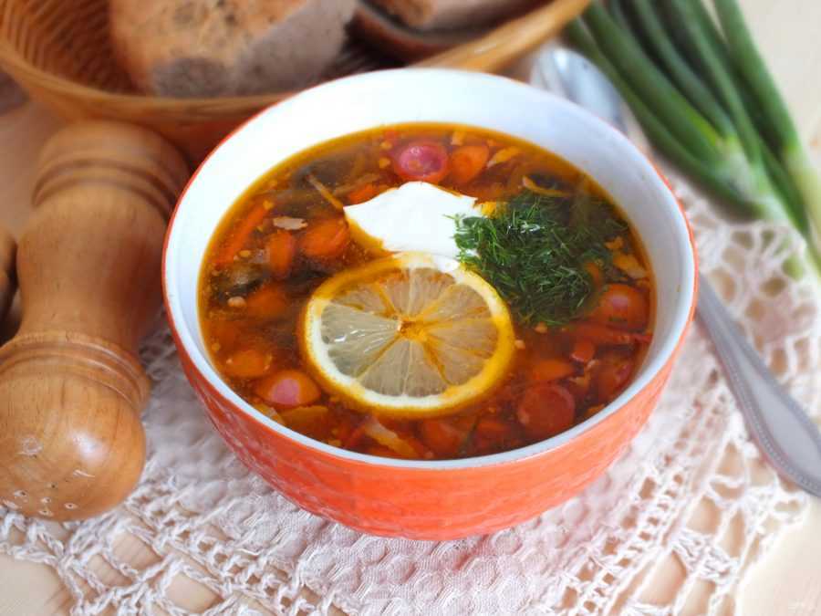 Самый простой рецепт солянки в домашних условиях