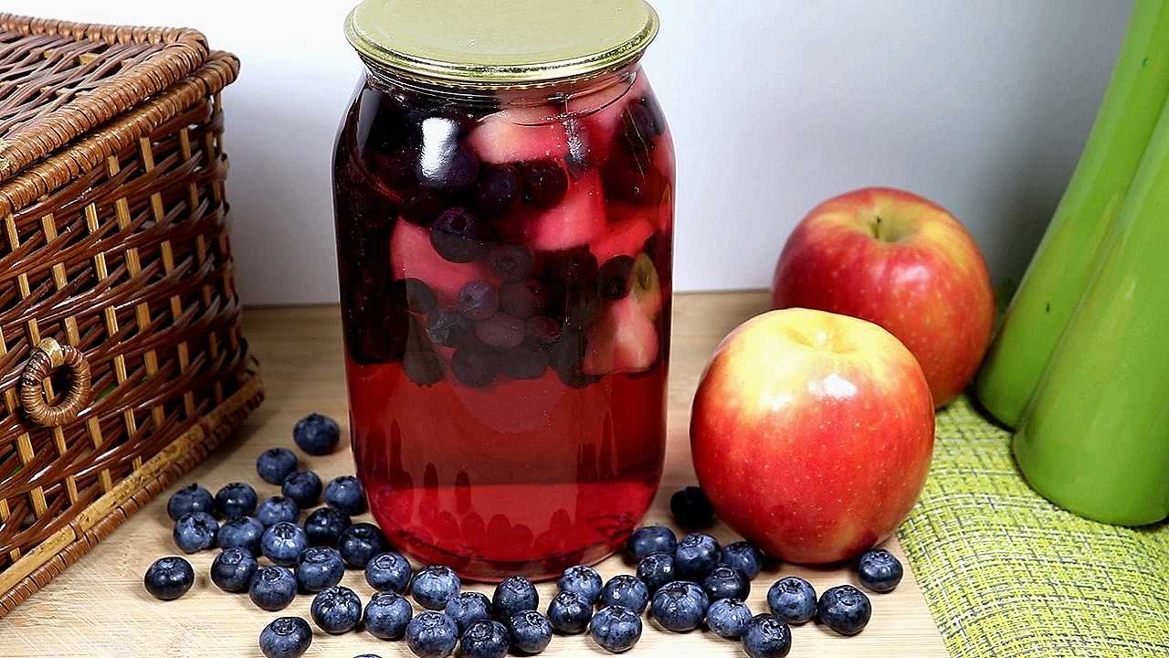 Компот из черники на зиму – вкусные заготовки, простые рецепты + видео