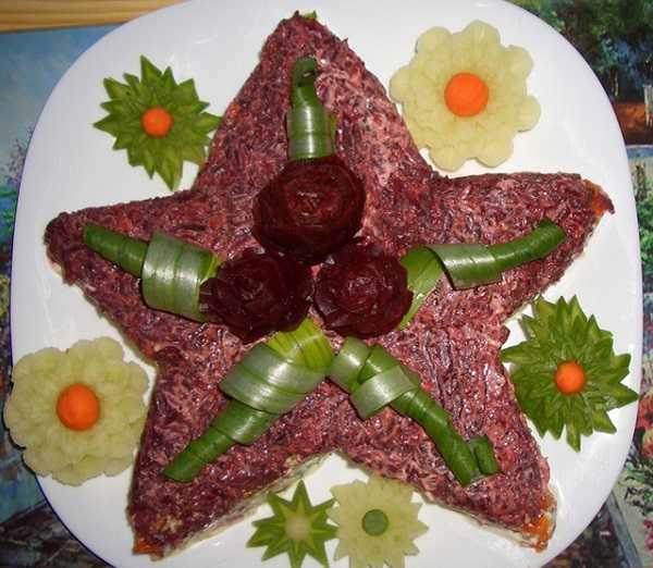 Салат «танк» на 23 февраля | кулинарушка - вкусные рецепты