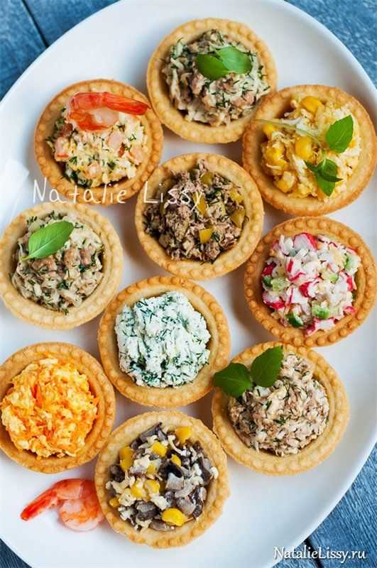 Тарталетки запеченные в духовке с начинкой – самые вкусные рецепты