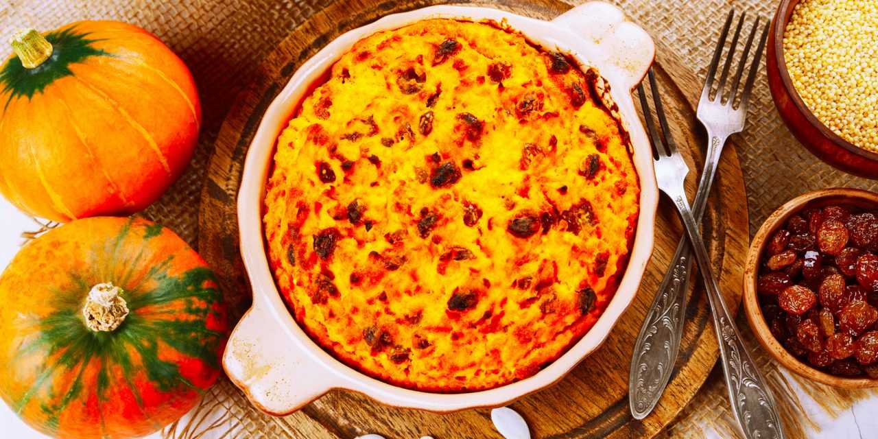 Запеканка творожная с тыквой и яблоками | cамые вкусные рецепты запеканок