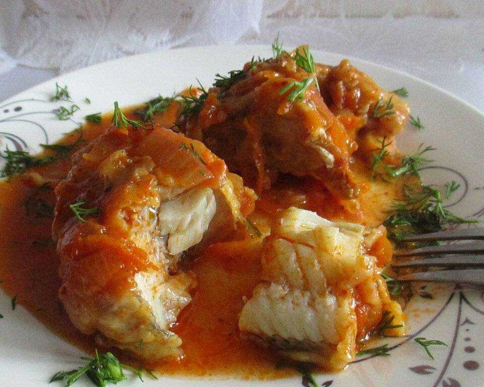 Минтай, тушеный с морковью и луком: рецепт с фото, как приготовить филе рыбы