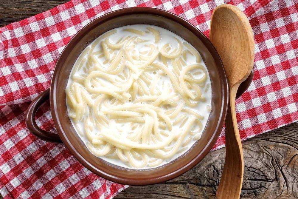 15 рецептов вкусных молочных супов с вермишелью