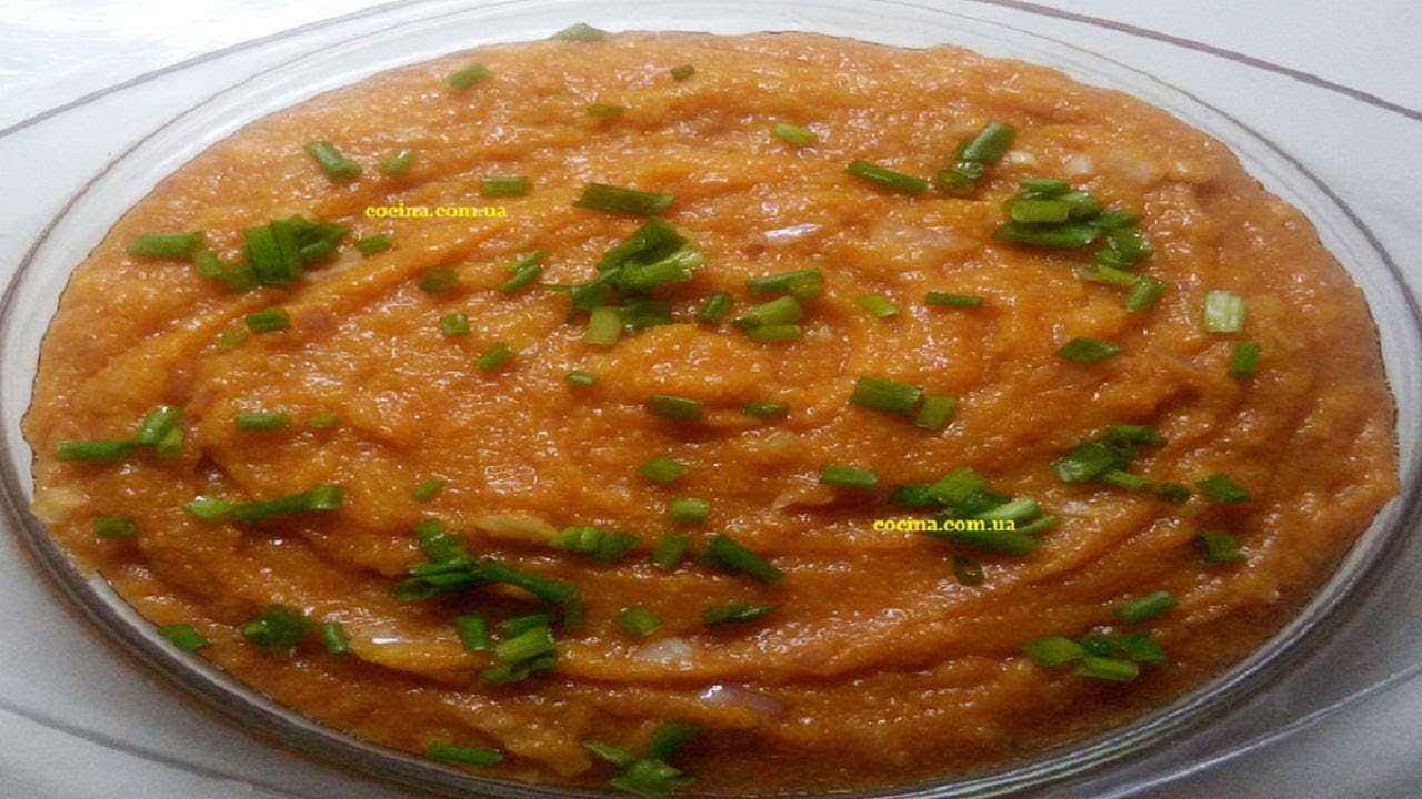 Икра из манки и кильки в томатном соусе