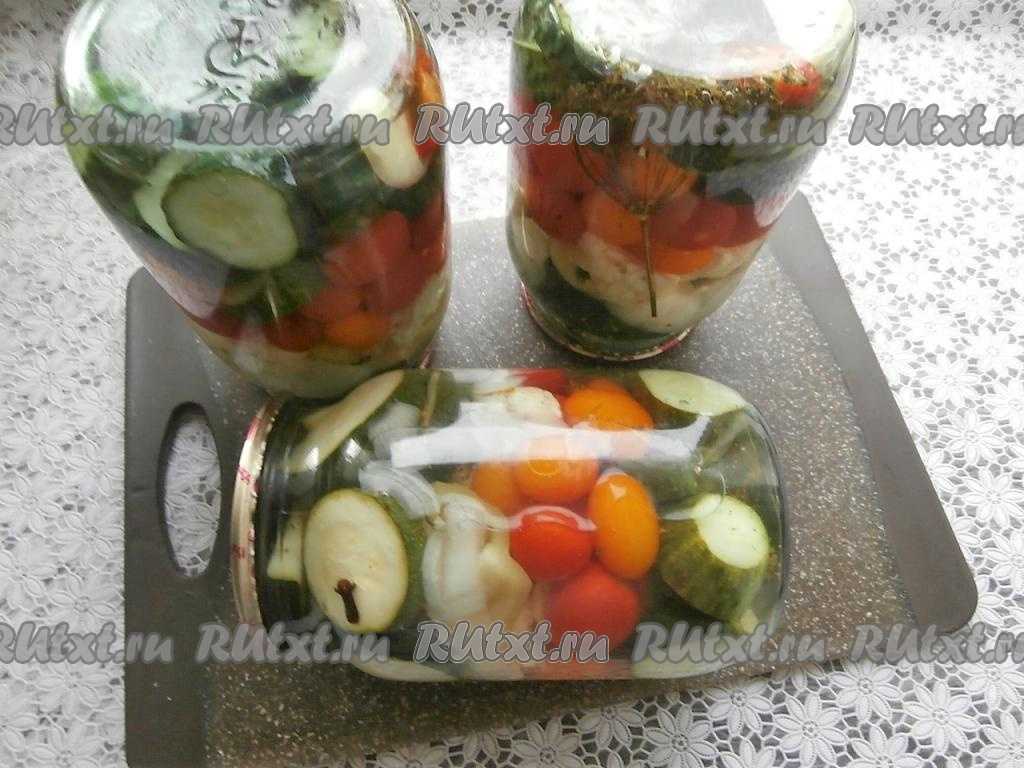 Как заготовить на зиму ассорти из огурцов, помидоров и перца самый вкусный рецепт с фото пошагово, и кабачков, цветной капусты, капусты, моркови, лука