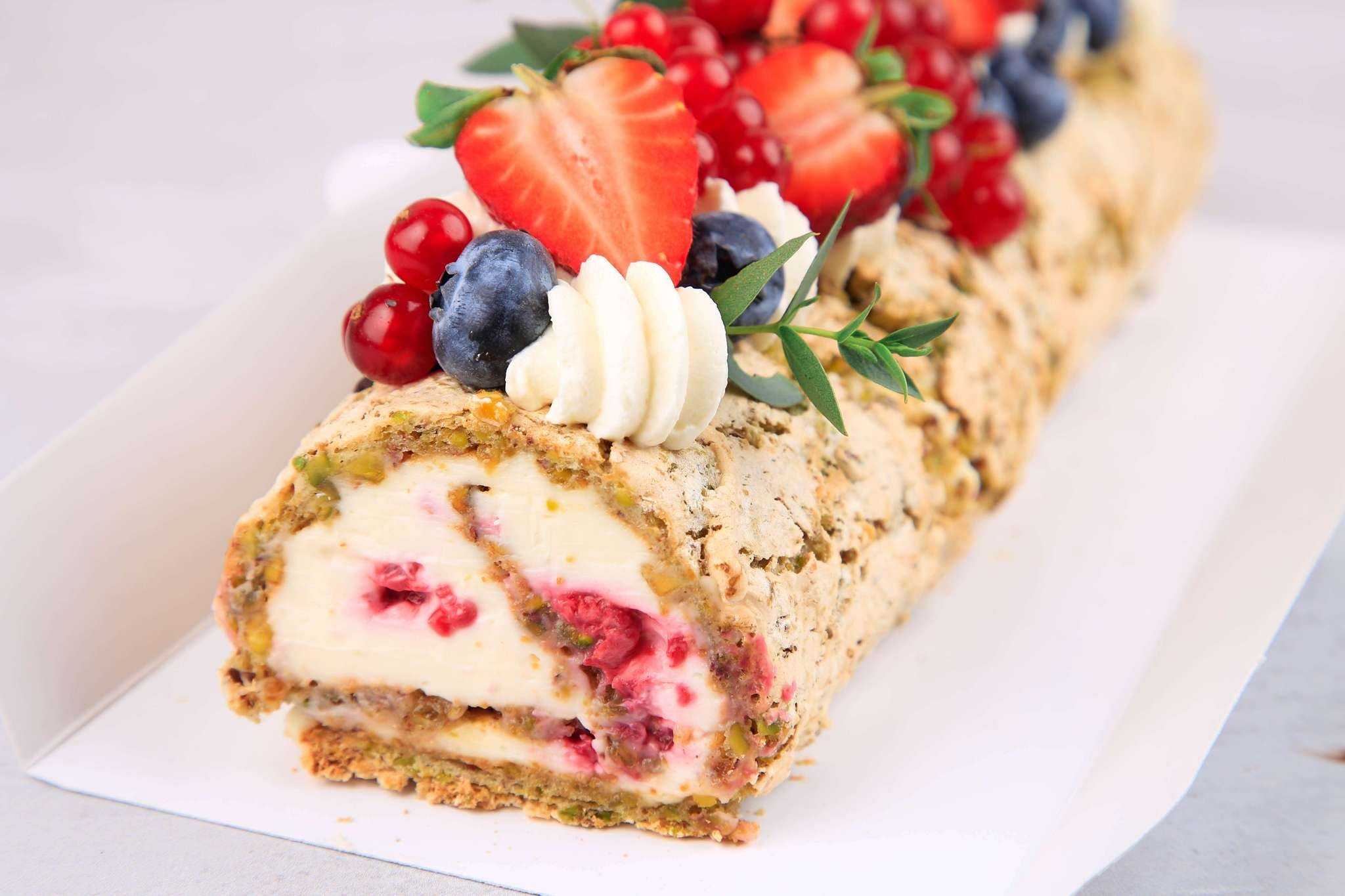 Меренговый рулет – mary bakery