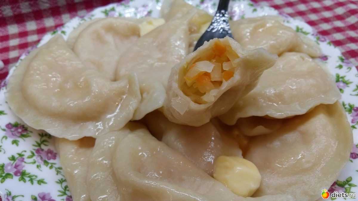 Вареники с капустой — 8 вкусных рецептов