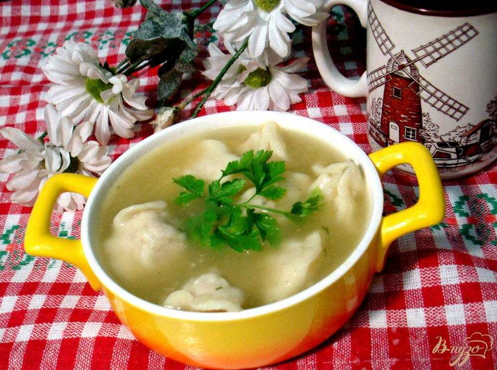 Как приготовить суп с пельменями по пошаговому рецепту с фото