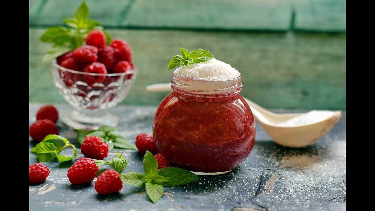 Желе из малины на зиму -пошаговый рецепт с фото