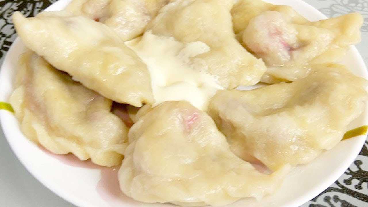 Вкусные вареники с вишней