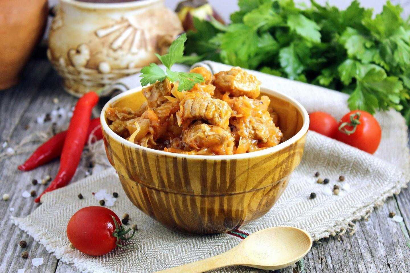 Тушеная капуста: 10 фото-рецептов. вкусно, просто, быстро!
